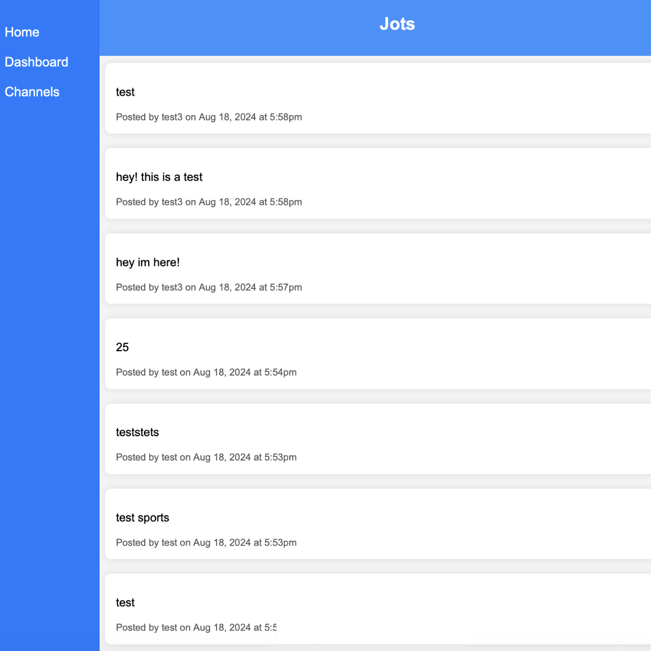 Jots App
